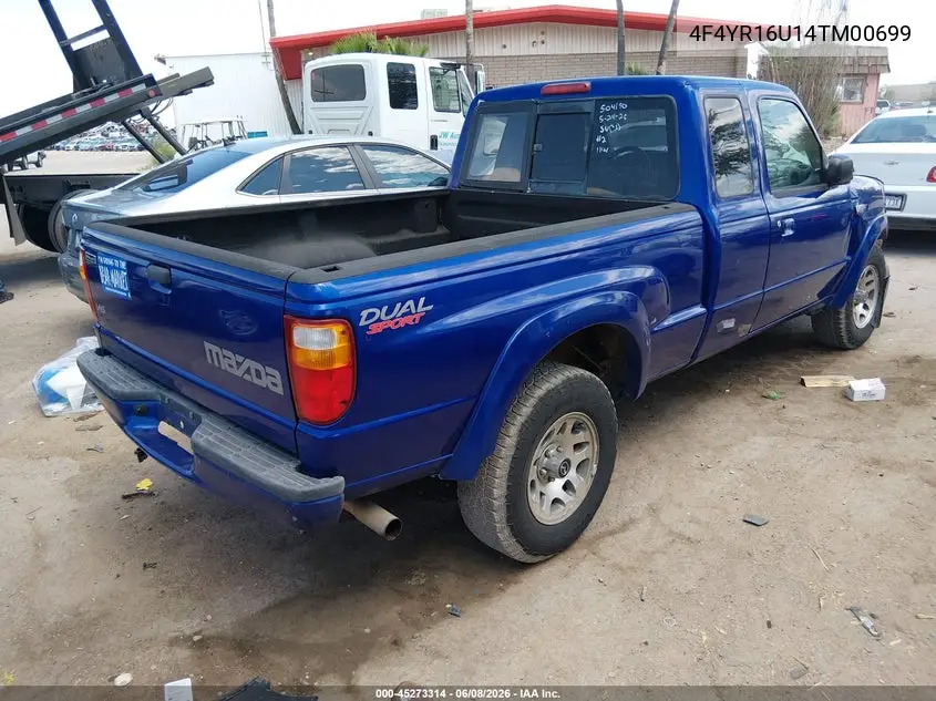 2004 Mazda B3000 Ds VIN: 4F4YR16U14TM00699 Lot: 45273314