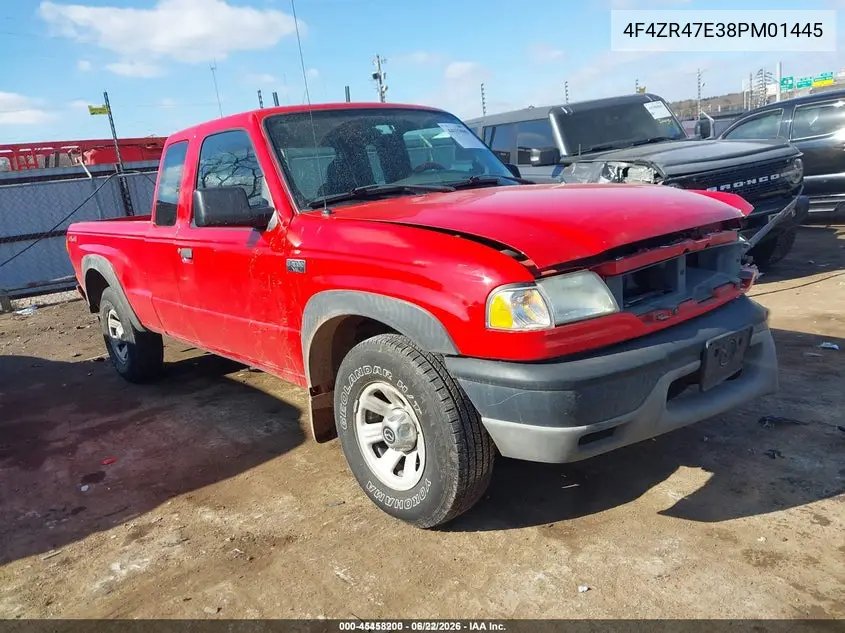 2008 Mazda B4000 VIN: 4F4ZR47E38PM01445 Lot: 45458200
