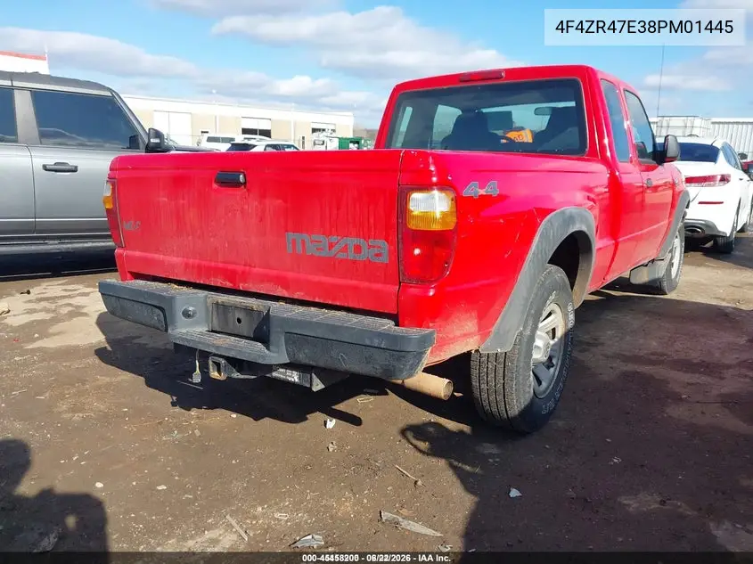 2008 Mazda B4000 VIN: 4F4ZR47E38PM01445 Lot: 45458200