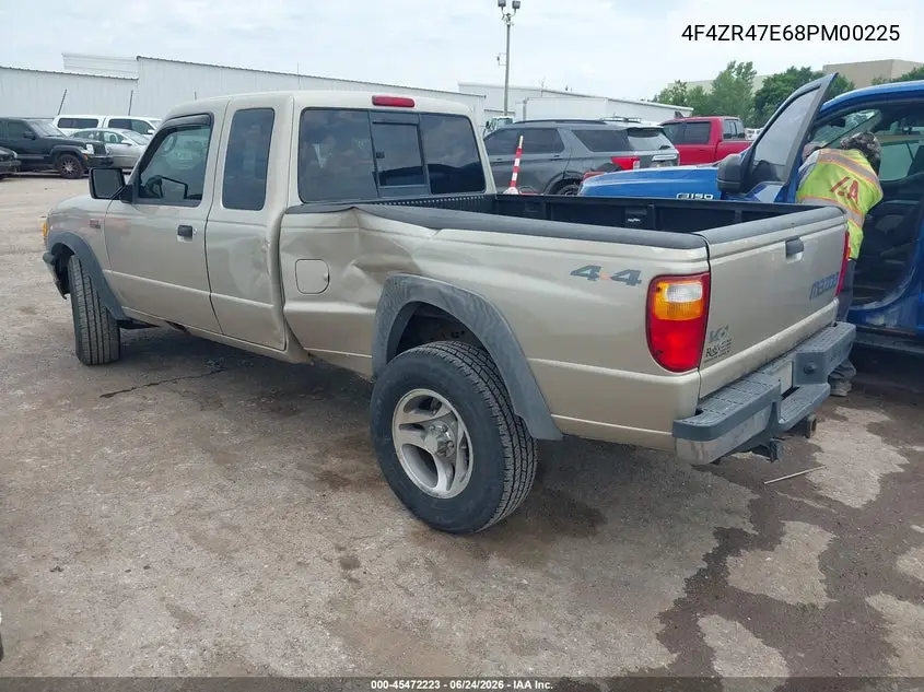 2008 Mazda B4000 Se VIN: 4F4ZR47E68PM00225 Lot: 45472223
