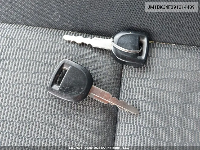 2009 Mazda Cx-3 VIN: JM1BK34F391214409 Lot: 12627606