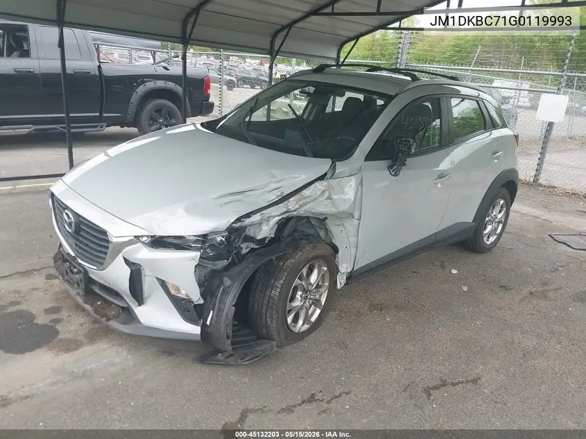 2016 Mazda Cx-3 Touring VIN: JM1DKBC71G0119993 Lot: 45132203