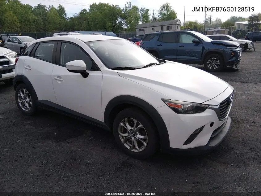 2016 Mazda Cx-3 Sport VIN: JM1DKFB76G0128519 Lot: 45204431