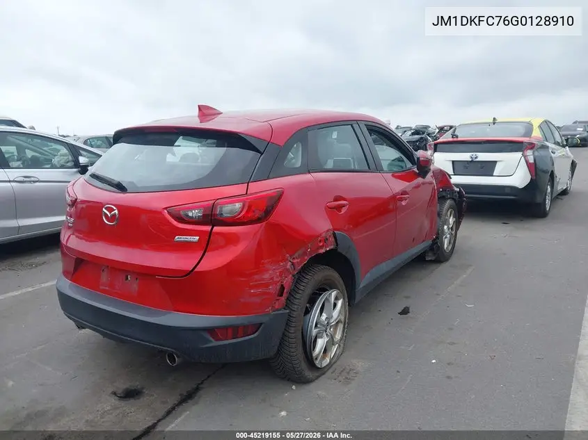 2016 Mazda Cx-3 Touring VIN: JM1DKFC76G0128910 Lot: 45219155