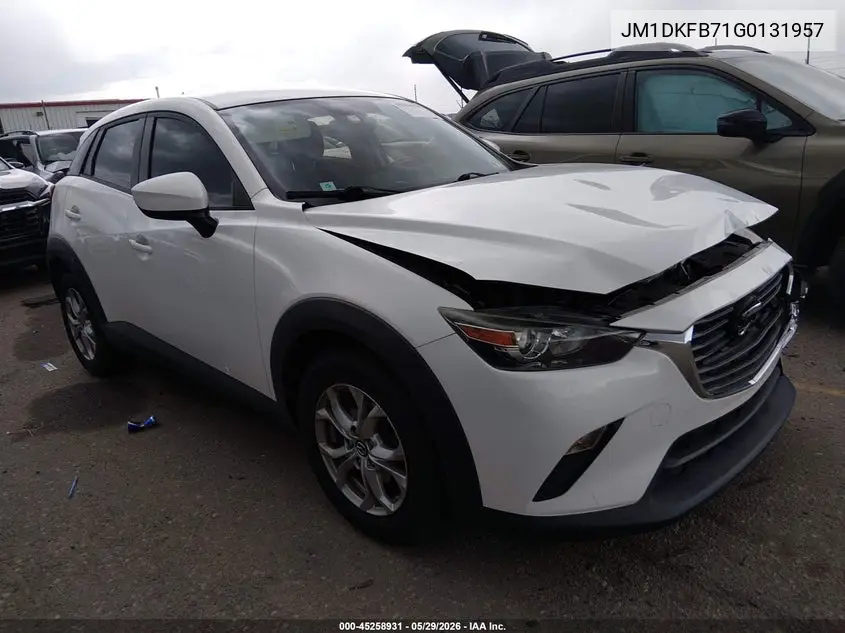 2016 Mazda Cx-3 Sport VIN: JM1DKFB71G0131957 Lot: 45258931
