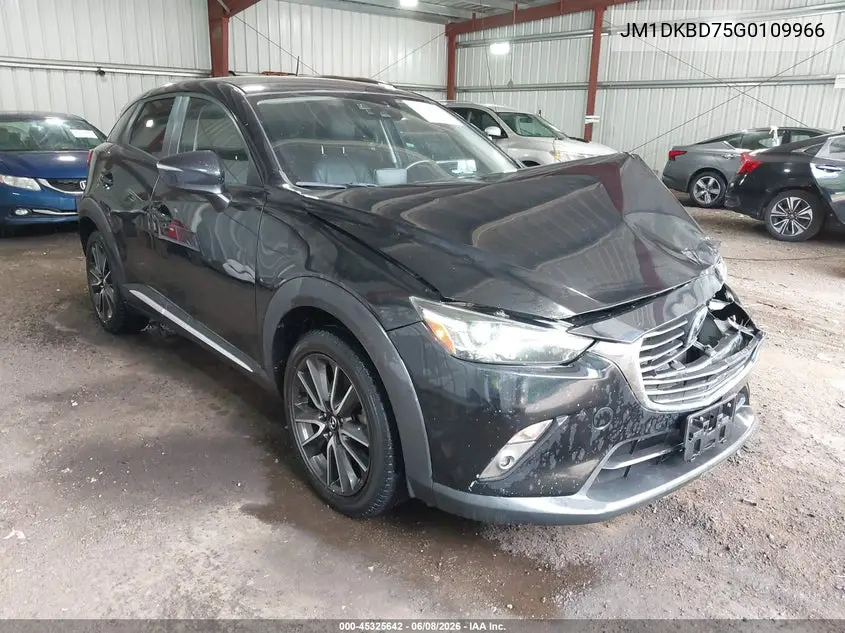 2016 Mazda Cx-3 Grand Touring VIN: JM1DKBD75G0109966 Lot: 45325642