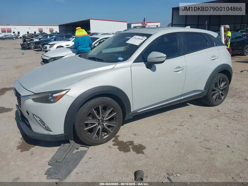 2016 Mazda Cx-3 Grand Touring VIN: JM1DKBD79G0104866 Lot: 45420008