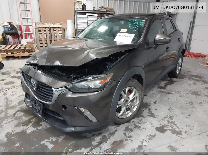 2016 Mazda Cx-3 Touring VIN: JM1DKDC70G0131774 Lot: 45471049