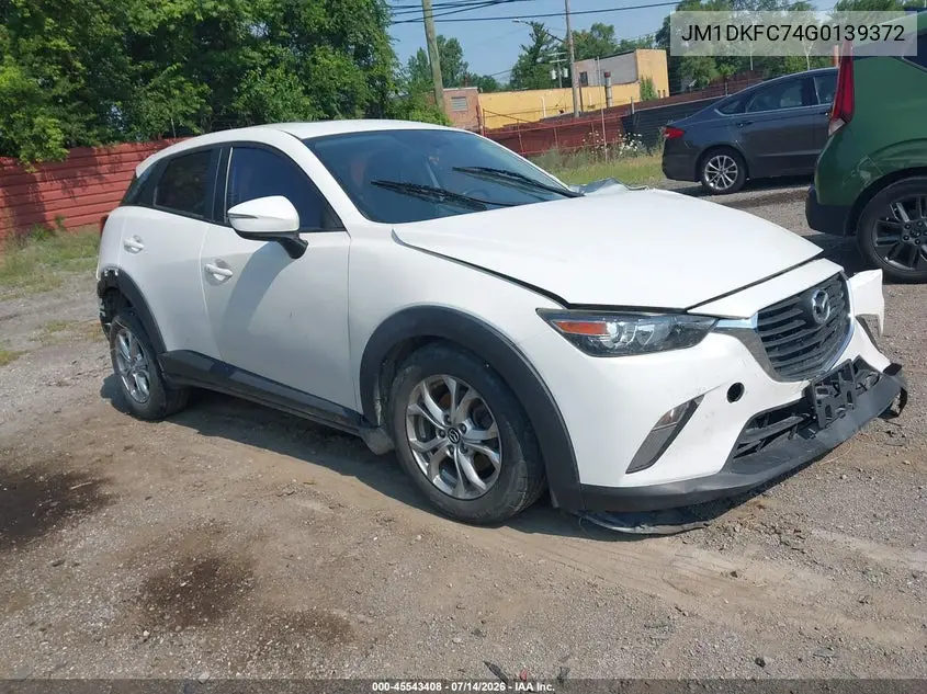 2016 Mazda Cx-3 Touring VIN: JM1DKFC74G0139372 Lot: 45543408