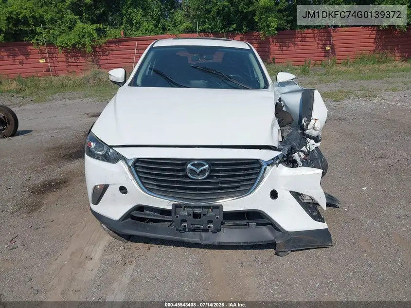 2016 Mazda Cx-3 Touring VIN: JM1DKFC74G0139372 Lot: 45543408
