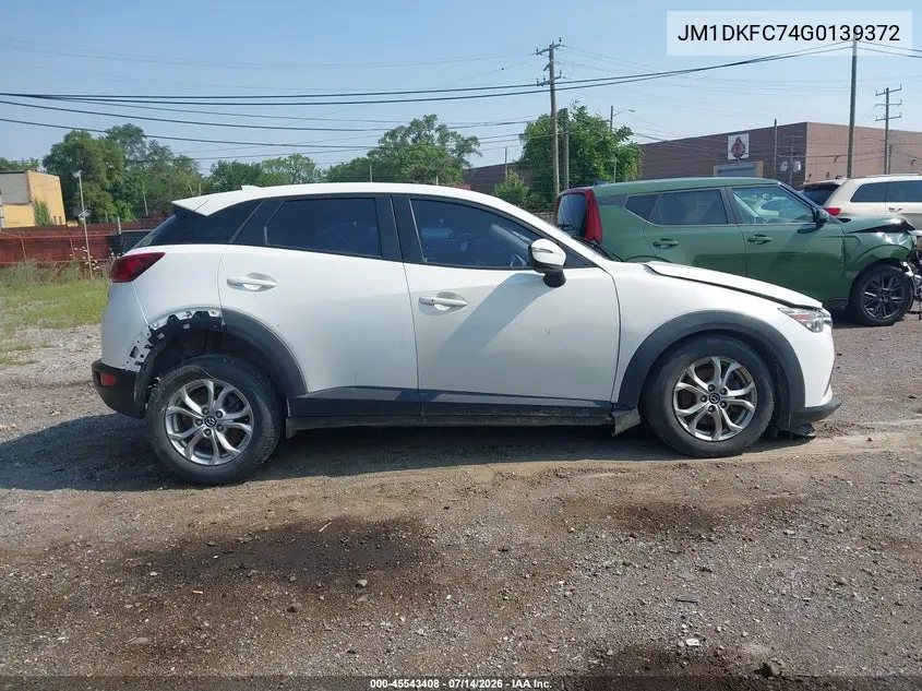 2016 Mazda Cx-3 Touring VIN: JM1DKFC74G0139372 Lot: 45543408