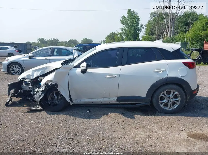 2016 Mazda Cx-3 Touring VIN: JM1DKFC74G0139372 Lot: 45543408