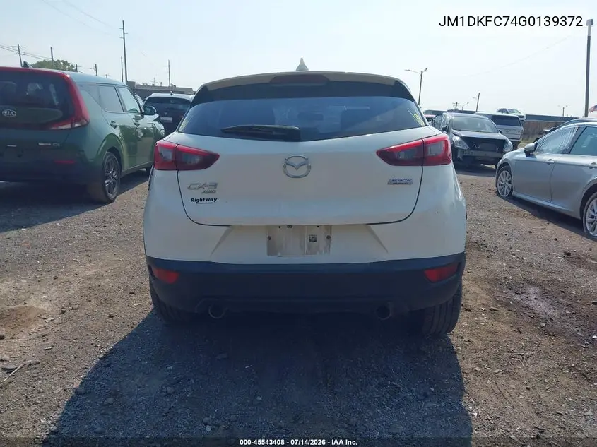 2016 Mazda Cx-3 Touring VIN: JM1DKFC74G0139372 Lot: 45543408