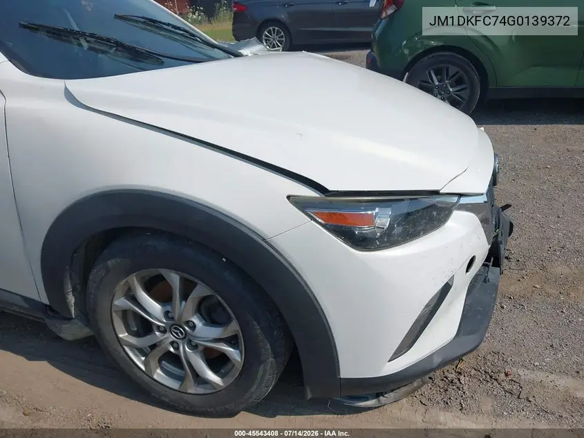 2016 Mazda Cx-3 Touring VIN: JM1DKFC74G0139372 Lot: 45543408