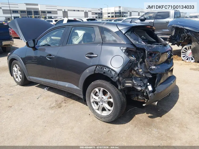 2016 Mazda Cx-3 Touring VIN: JM1DKFC71G0134033 Lot: 45546875