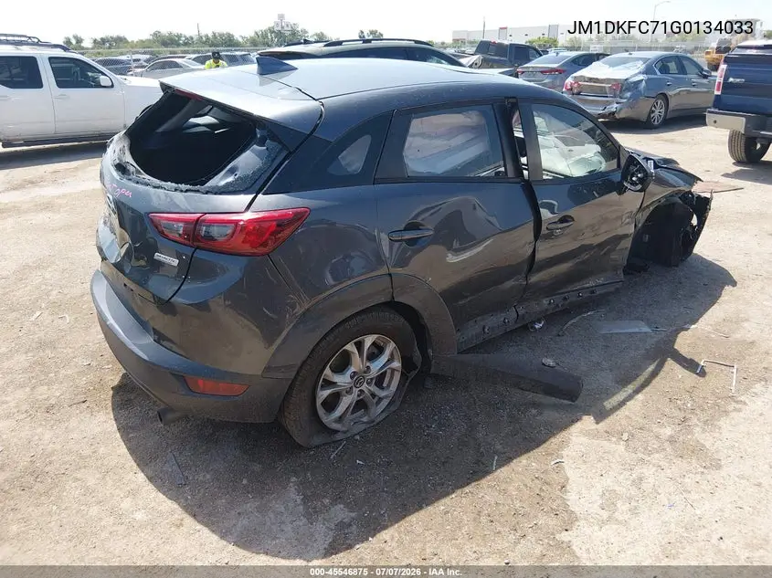2016 Mazda Cx-3 Touring VIN: JM1DKFC71G0134033 Lot: 45546875