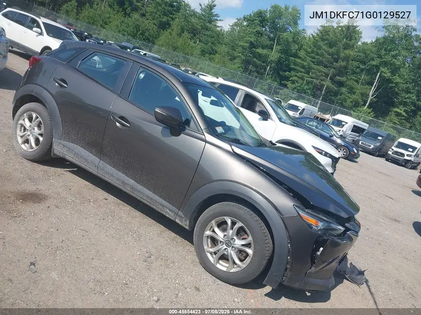 2016 Mazda Cx-3 Touring VIN: JM1DKFC71G0129527 Lot: 45554423