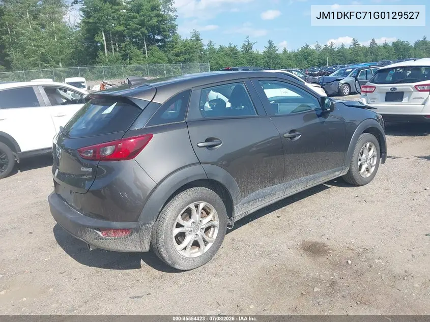 2016 Mazda Cx-3 Touring VIN: JM1DKFC71G0129527 Lot: 45554423
