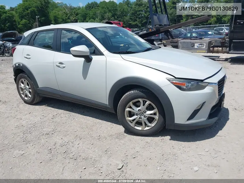 2016 Mazda Cx-3 Sport VIN: JM1DKFB79G0130829 Lot: 45585346