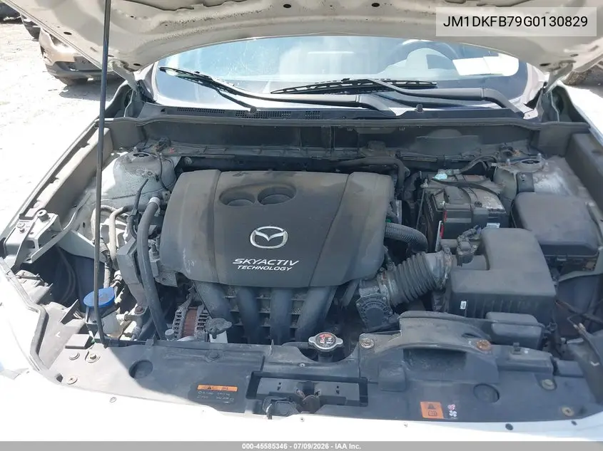 2016 Mazda Cx-3 Sport VIN: JM1DKFB79G0130829 Lot: 45585346