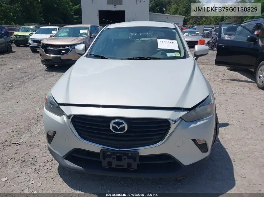 2016 Mazda Cx-3 Sport VIN: JM1DKFB79G0130829 Lot: 45585346