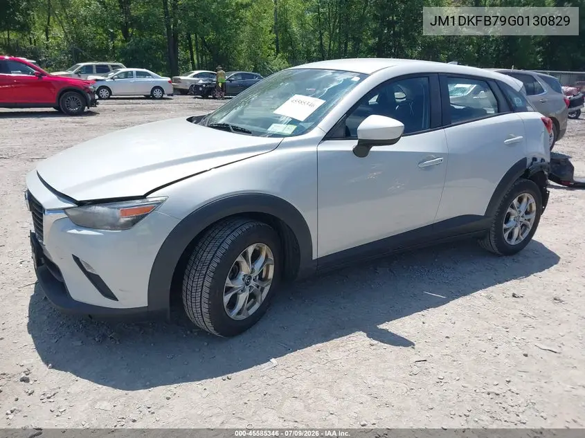 2016 Mazda Cx-3 Sport VIN: JM1DKFB79G0130829 Lot: 45585346