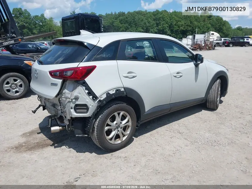 2016 Mazda Cx-3 Sport VIN: JM1DKFB79G0130829 Lot: 45585346
