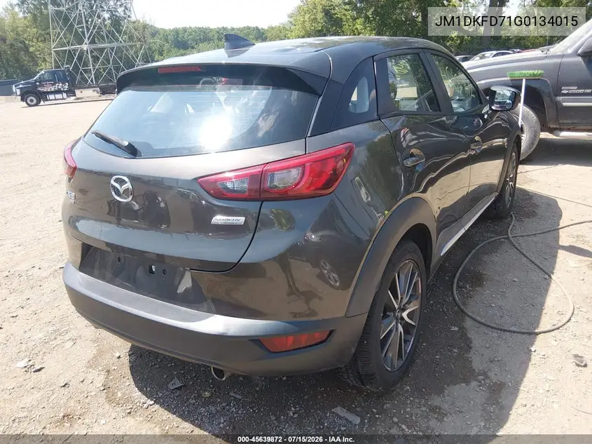 2016 Mazda Cx-3 Grand Touring VIN: JM1DKFD71G0134015 Lot: 45639872