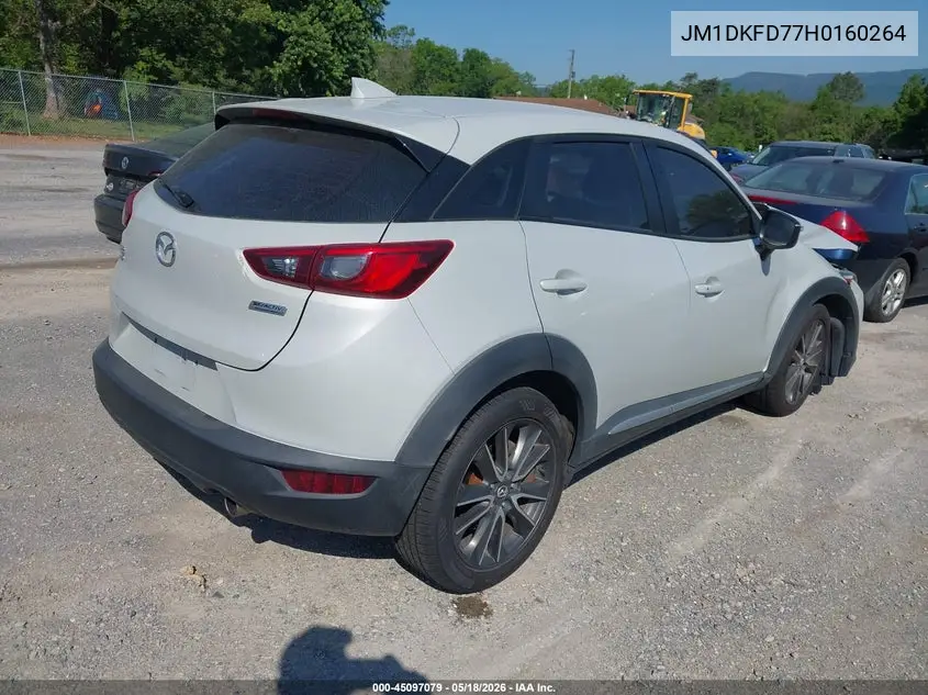 2017 Mazda Cx-3 Grand Touring VIN: JM1DKFD77H0160264 Lot: 45097079