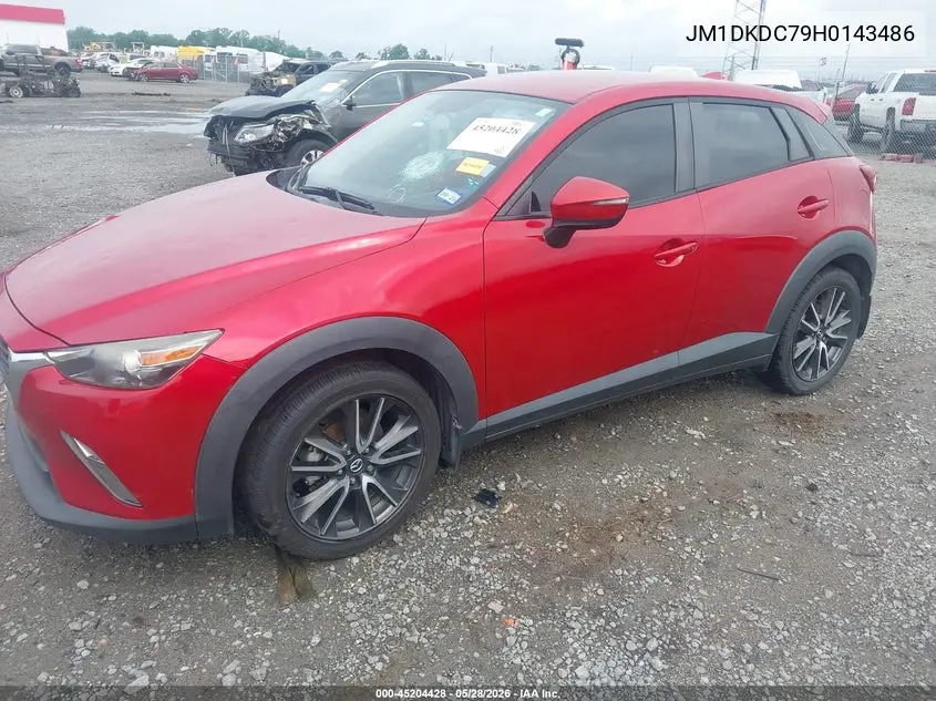 2017 Mazda Cx-3 Touring VIN: JM1DKDC79H0143486 Lot: 45204428