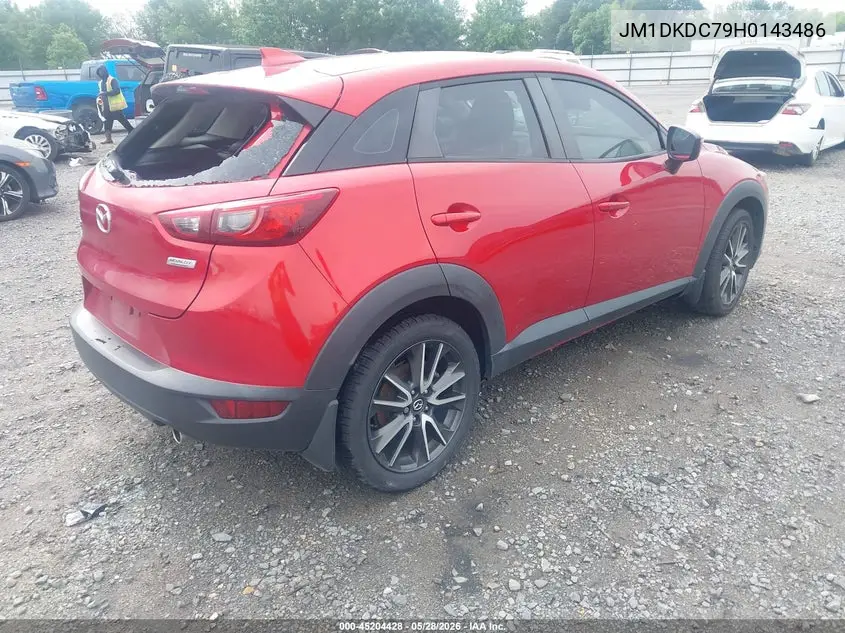 2017 Mazda Cx-3 Touring VIN: JM1DKDC79H0143486 Lot: 45204428