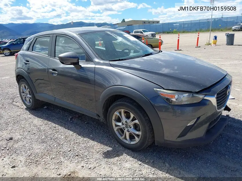 2017 Mazda Cx-3 Sport VIN: JM1DKFB70H0159508 Lot: 45279283
