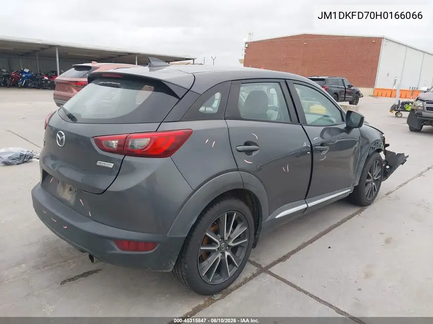 2017 Mazda Cx-3 Grand Touring VIN: JM1DKFD70H0166066 Lot: 45315847
