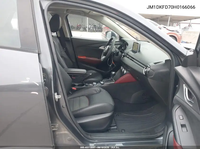 2017 Mazda Cx-3 Grand Touring VIN: JM1DKFD70H0166066 Lot: 45315847