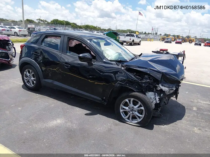 2017 Mazda Cx-3 Sport VIN: JM1DKDB74H0168586 Lot: 45323951