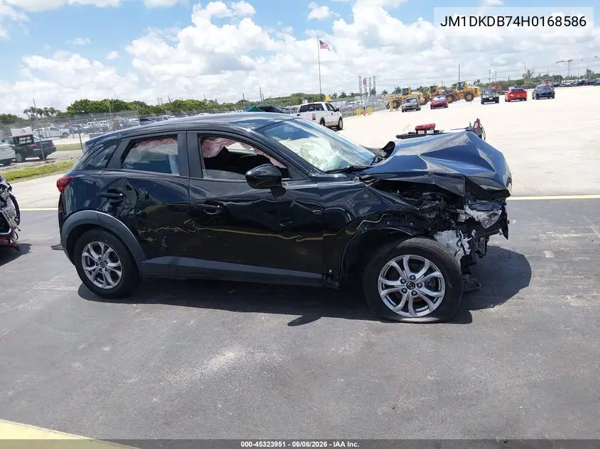 2017 Mazda Cx-3 Sport VIN: JM1DKDB74H0168586 Lot: 45323951