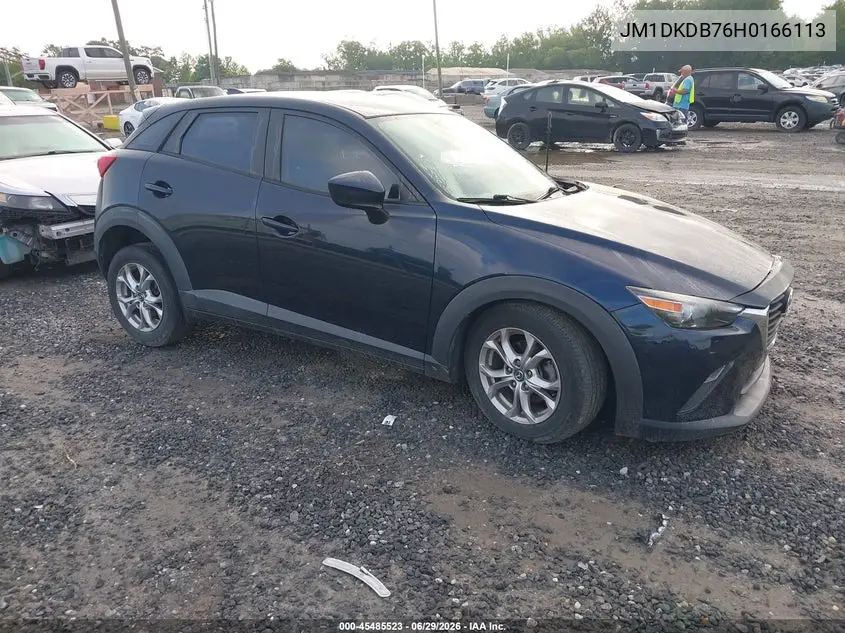 2017 Mazda Cx-3 Sport VIN: JM1DKDB76H0166113 Lot: 45485523