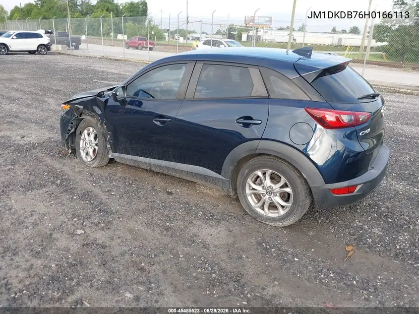 2017 Mazda Cx-3 Sport VIN: JM1DKDB76H0166113 Lot: 45485523