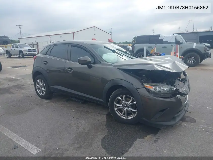 2017 Mazda Cx-3 Sport VIN: JM1DKDB73H0166862 Lot: 45514121