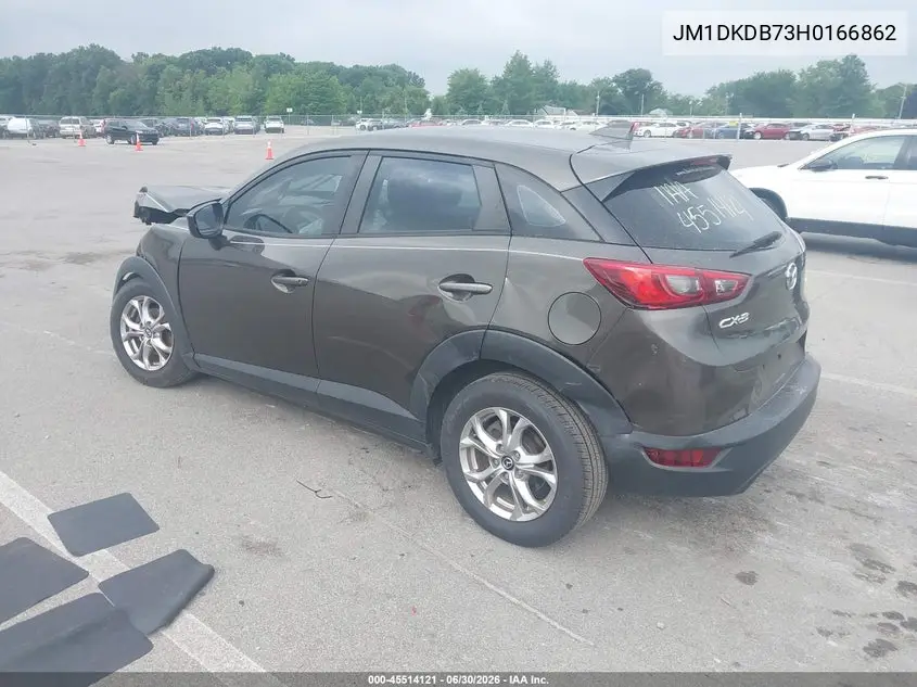 2017 Mazda Cx-3 Sport VIN: JM1DKDB73H0166862 Lot: 45514121