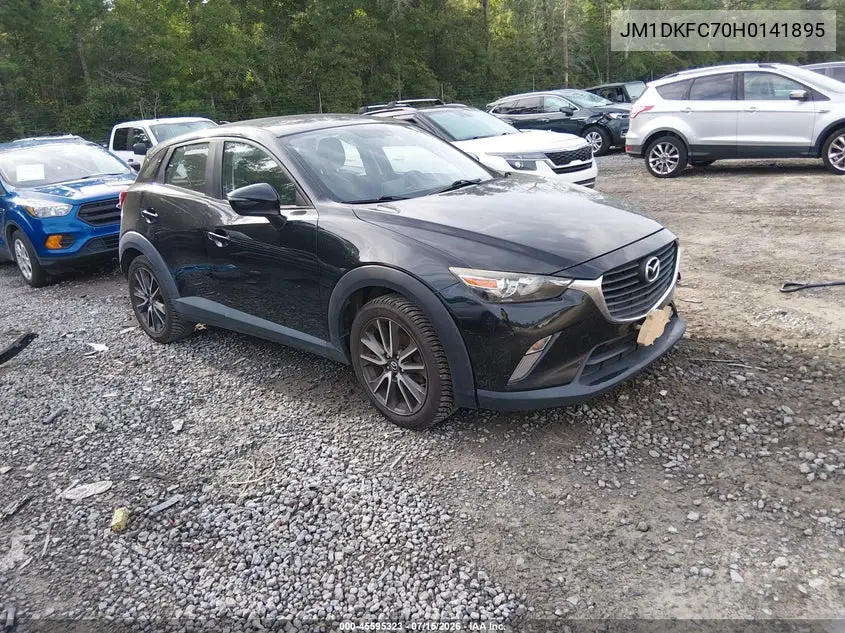 2017 Mazda Cx-3 Touring VIN: JM1DKFC70H0141895 Lot: 45595323