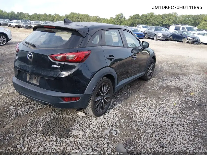 2017 Mazda Cx-3 Touring VIN: JM1DKFC70H0141895 Lot: 45595323