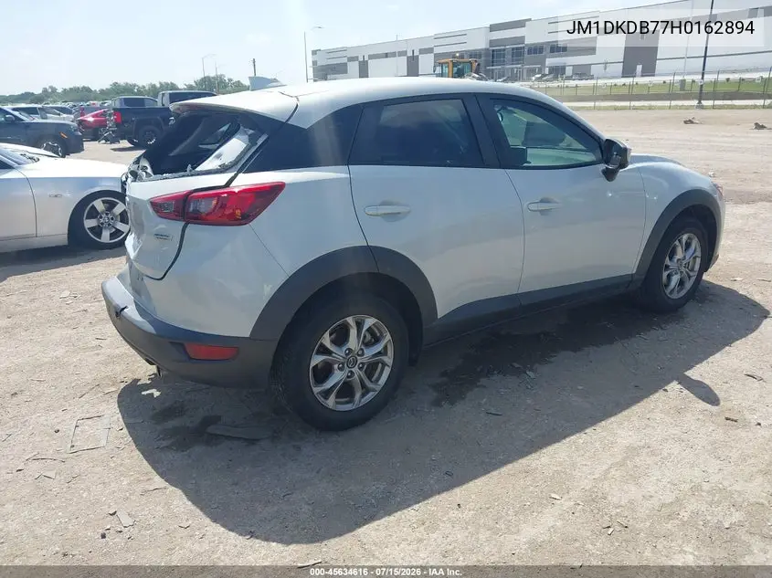 2017 Mazda Cx-3 Sport VIN: JM1DKDB77H0162894 Lot: 45634616