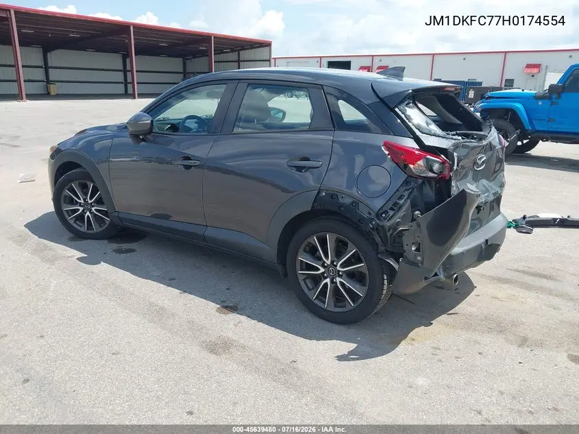 2017 Mazda Cx-3 Touring VIN: JM1DKFC77H0174554 Lot: 45639480