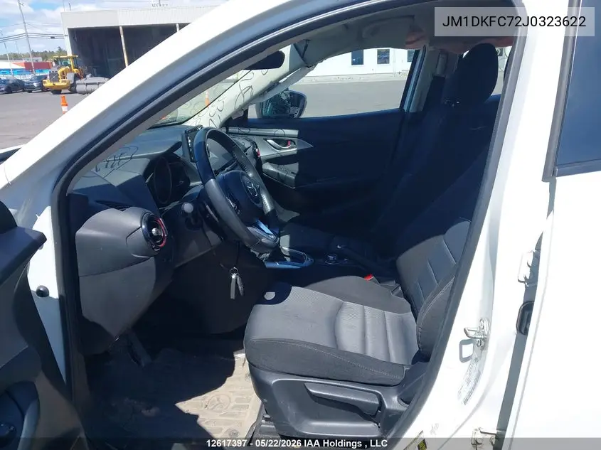 2018 Mazda Cx-3 Gs VIN: JM1DKFC72J0323622 Lot: 12617397