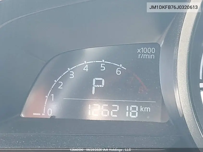2018 Mazda Cx-3 VIN: JM1DKFB76J0320613 Lot: 12640590