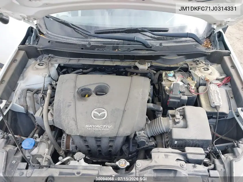 2018 Mazda Cx-3 Touring VIN: JM1DKFC71J0314331 Lot: 30094068
