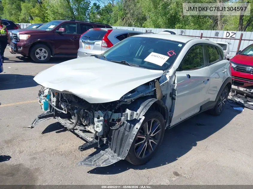 2018 Mazda Cx-3 Touring VIN: JM1DKFC78J1304597 Lot: 45052311