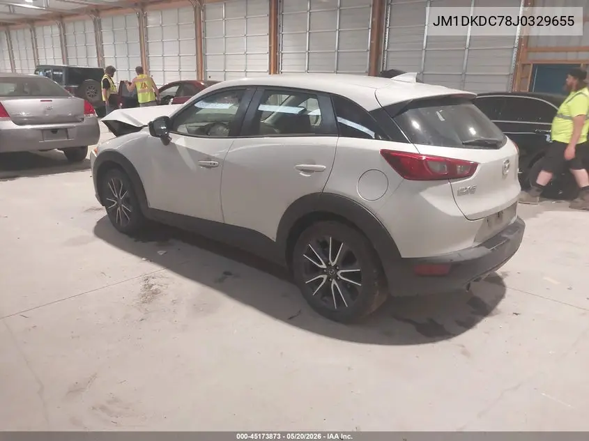 2018 Mazda Cx-3 Touring VIN: JM1DKDC78J0329655 Lot: 45173873