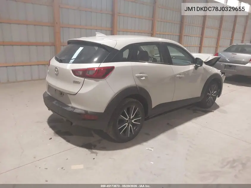 2018 Mazda Cx-3 Touring VIN: JM1DKDC78J0329655 Lot: 45173873